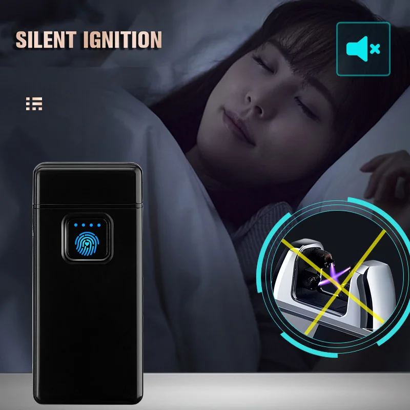 Супер тепловая волна зажигания электрическая зажигалка с подключением к USB