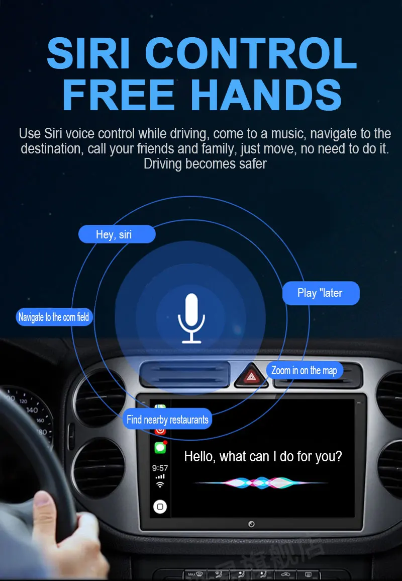 Беспроводной USB Авто Smart Link CarPlay ключ для Android навигационный плеер мини USB Carplay Автомобильный ключ