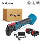 Беспроводной бесщеточный Осциллирующий Мультитул, 1200 Вт, электрический триммер для домашних пил сделай сам, перезаряжаемый деревообрабатывающий инструмент для Makita, батарея 18 в
