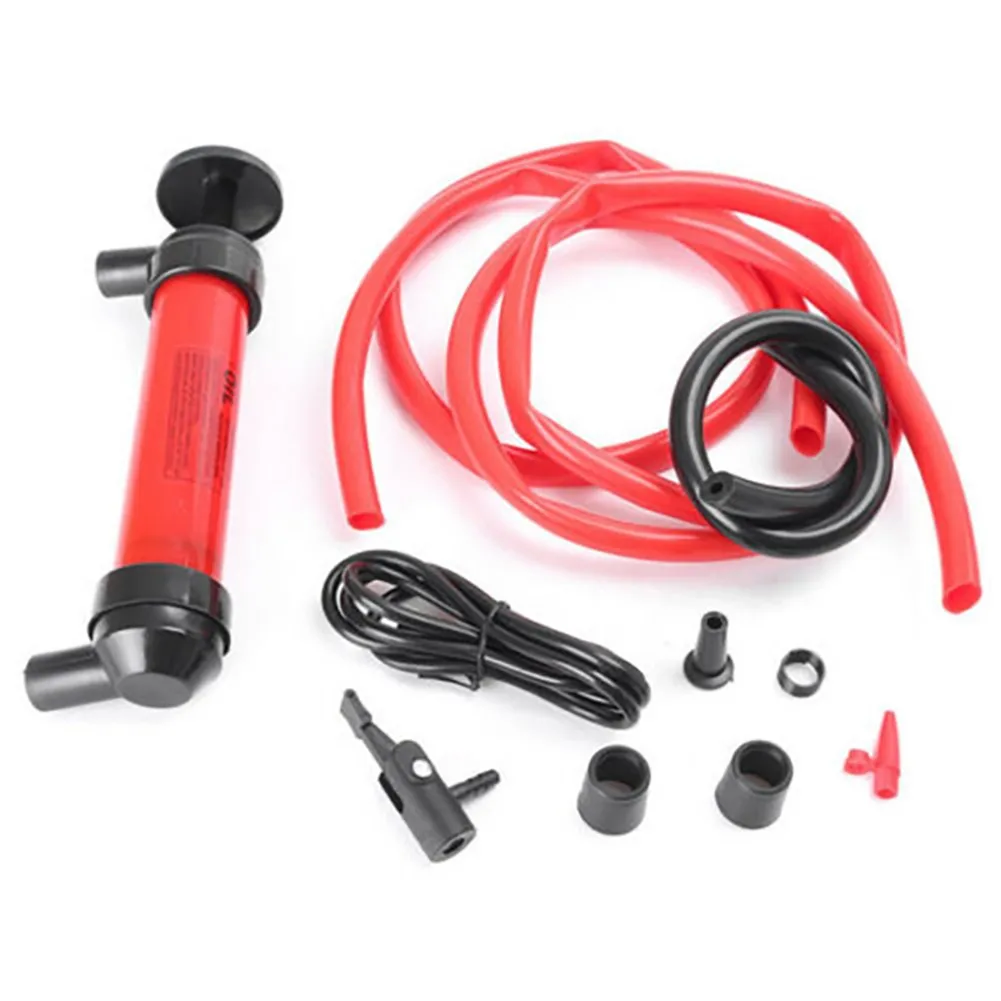 Manual Oil Pump For Pumping Gas Siphon SuckerTransfer Hand Liquid Water Chemical Transfer Car-styling 8mm | Автомобили и