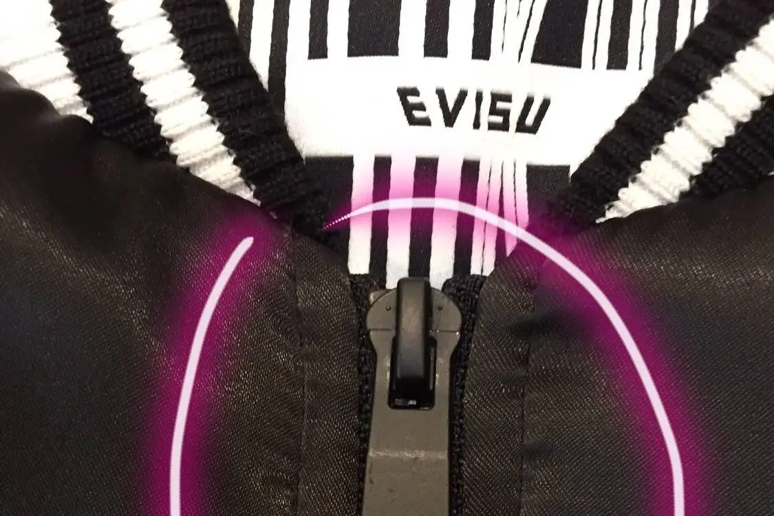 Аутентичная Evisu Новая зимняя высококачественная модная теплая дышащая мужская хлопковая куртка пара бейсбольная форма Пальто Тренч