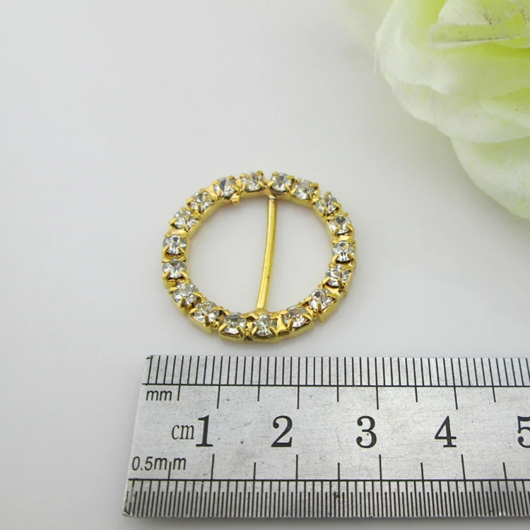 10 шт. круглые стразы с кристаллами пряжка пригласительная Лента слайдер 22 мм|ribbon