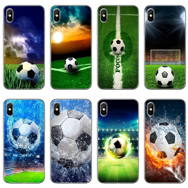 Силиконовый чехол для телефона Huawei P30 P20 Pro P10 P9 P8 Lite Y5 Y6 Y7 Y9 P Smart Plus 2018 2019 футбольный