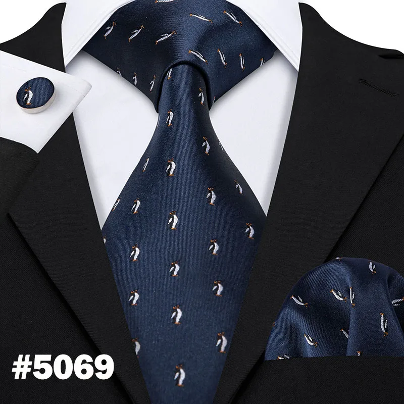 LS-1199, мужские галстуки, модный Клетчатый шелк, Barry.Wang, жаккардовый тканый галстук, носовой запонки, набор галстуков для мужчин, официальные, для свадьбы - Цвет: LS-5069