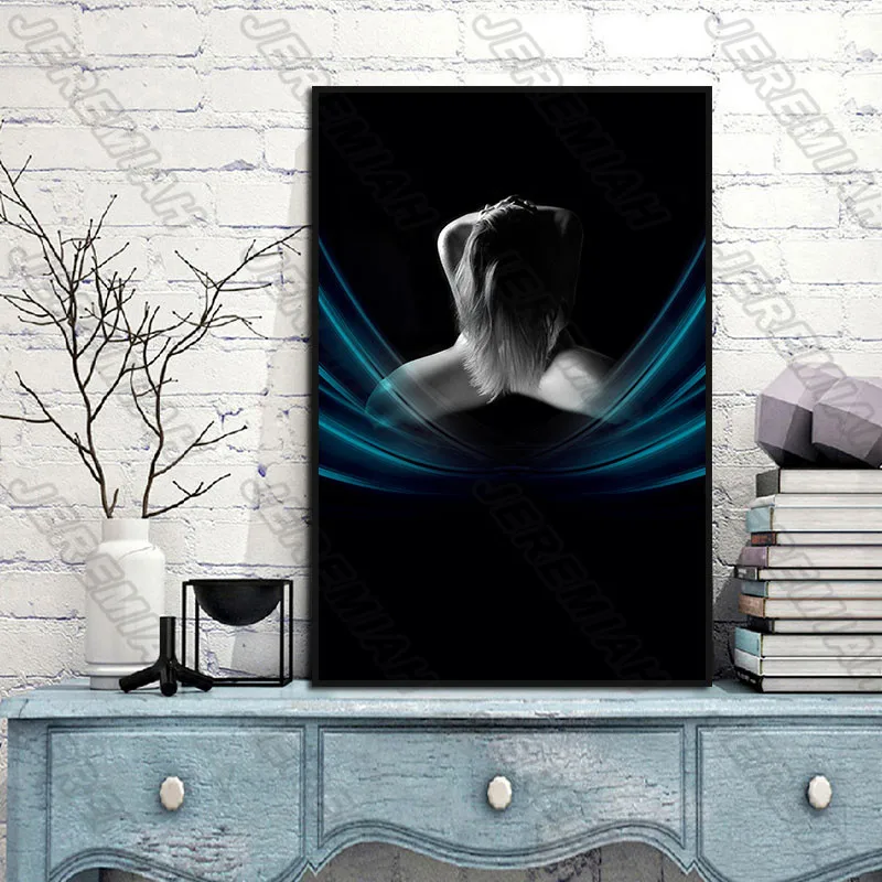 

Sexy Beauty Nude Poster Nordic Style Wall Art Canvas Print Painting Modern Living Room Decoration