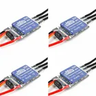 Программируемый Бесщеточный Регулятор скорости ESC 4 шт.лот Mystery 2-3S lipo 20A с 5 В 2A BEC для радиоуправляемого вертолета самолета дрона