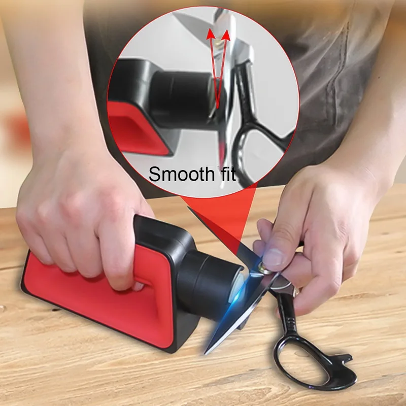 Электрическая точилка для ножей кухонный точильный Инструмент 110-240 В