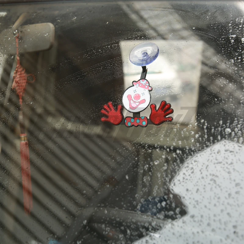 Пластиковый отражатель с клоуном Светоотражающая наклейка защитный знак для