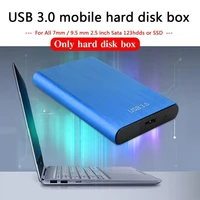 1pcs 2 5 portable external hard drive case 2tb usb3 0 hard enclosure high disk desktop devices laptop hd speed case storag m4o5
