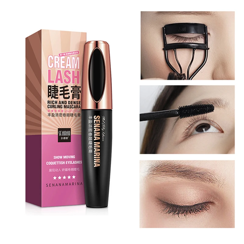 

Waterproof 4D Silk Fibers Lashes Mascara Thick Curling Effet Faux Cils Rimel Mascara Alarga Crecimiento De Pestañas Cosmetics