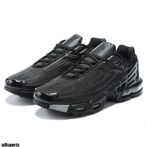 

Mens Air Tn 3 Plus Tuned III Running Shoes TN3 Trainers Noir Triple Black Wolf Grey Blanche White Blue Nebula Sneakers