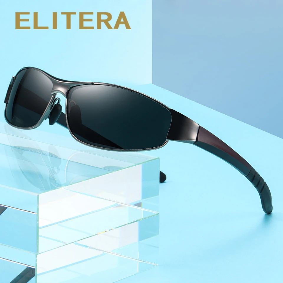ELITERA Модные поляризованные солнцезащитные очки для мужчин Роскошные брендовые