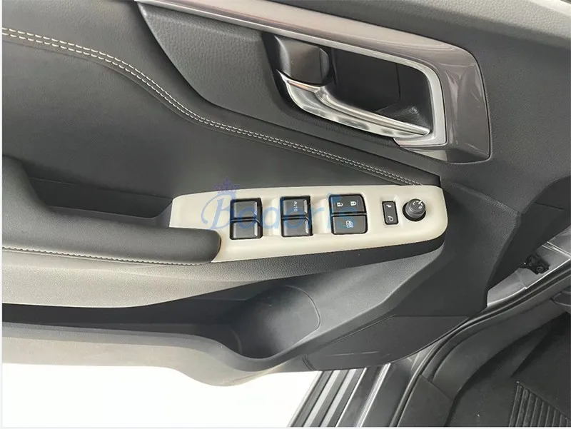 Внутренняя цветная крышка подлокотника из углеродного волокна для двери окон