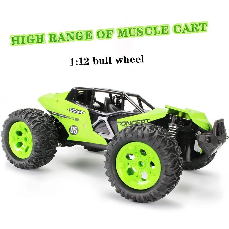 

New 1:12 High-speed Large Foot Remote Control Vehicle Super Large Rechargeable Climbing Car Model 1210 Children Toys 2.4g