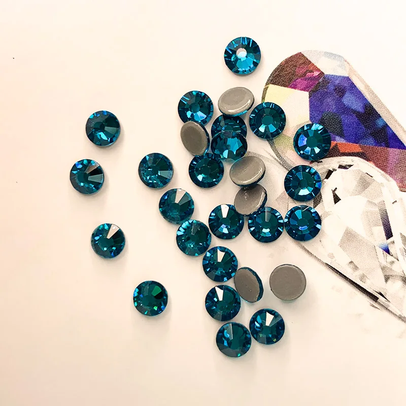 Лучшее Стразы круглая стеклянная шитье для новой одежды 2020 высококачественное