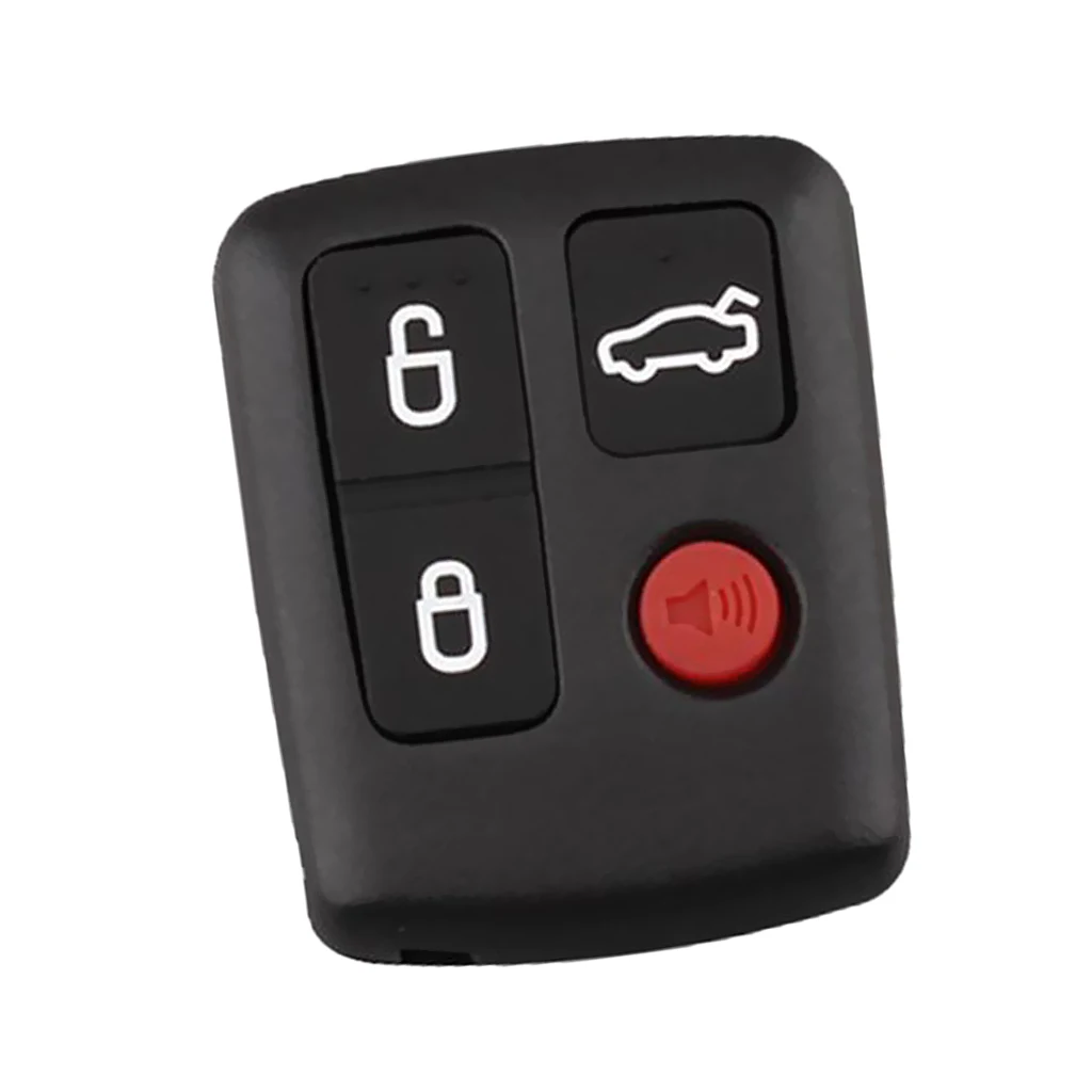 Автомобиль 4 чехол для ключей с кнопками крышка ФОБ чип комплект Замена Ford FALCON XR6