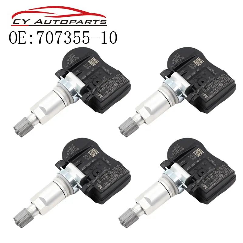 4 шт. Новинка TPMS датчик давления в шинах для BMW 707355 10 70735510 36106856209 36106855539|Датчик