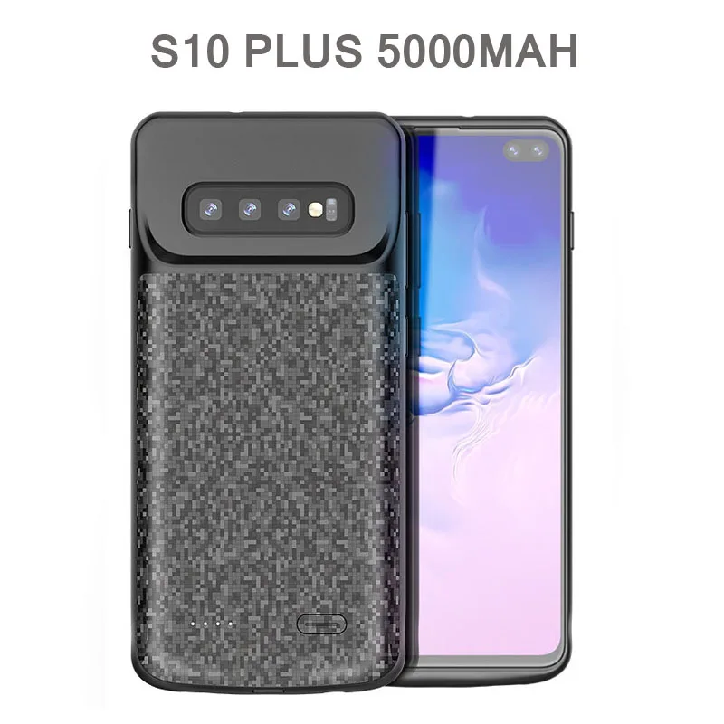 Аккумулятор чехол для samsung S10 S10E S10 plus power Bank чехол для samsung S10 S10E S10 plus внешний аккумулятор зарядное устройство чехол для телефона