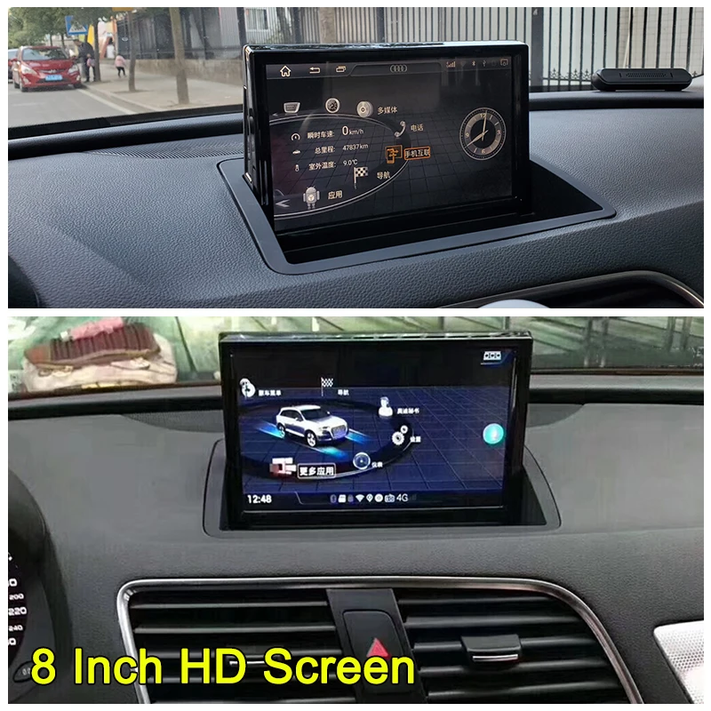 Автомобильный мультимедийный плеер Android 11 4 + 32 ГБ GPS-навигация для Audi Q3 8V 2011 ~ 2018 MMI 2G