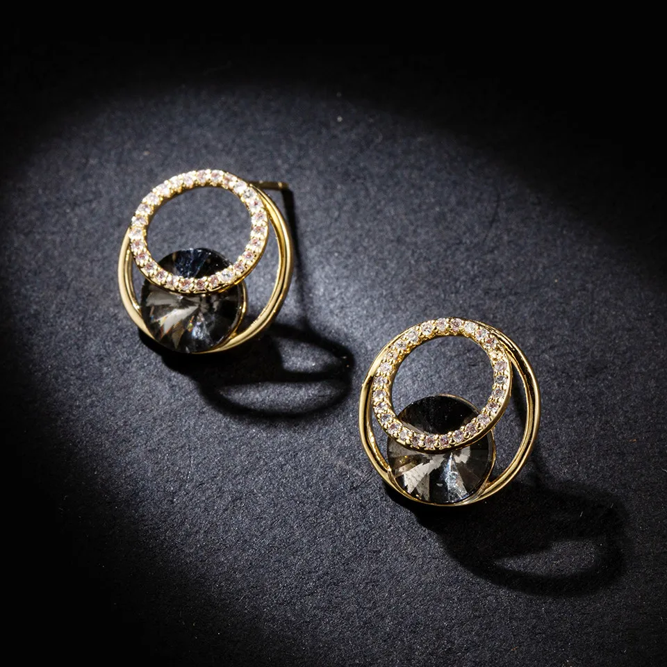 Элегантный Металлический Шар Серебряный Золотой Цвет Круглый Круг Горный