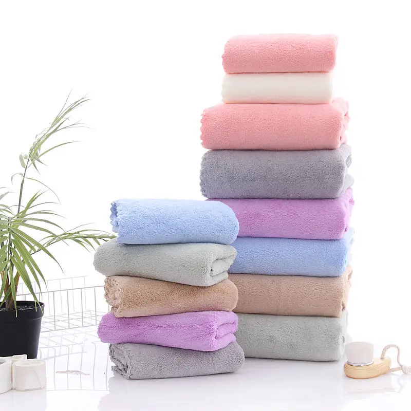 Полотенце из микрофибры впитывающие салфетки фен для ванной полотенце