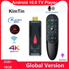 ТВ-брелок X96 S400, Android 10, Allwinner H313, четырехъядерный, 4K, 60fps, H.265, 2,4G, Wi-Fi, Google Player, Youtube, 2 ГБ, 16 ГБ, новая ТВ-приставка X96 S