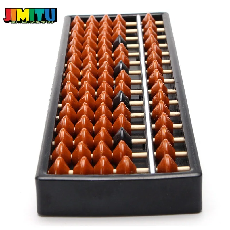15 цифр арифметические бусины Abacus колонки детские школьные Обучающие инструменты