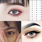 Тату-наклейки с веснушками для мужчин и женщин, водостойкие татуировки с кротами, временная татуировка, блестящий геометрический рисунок, планеты, звезды, искусственное тату