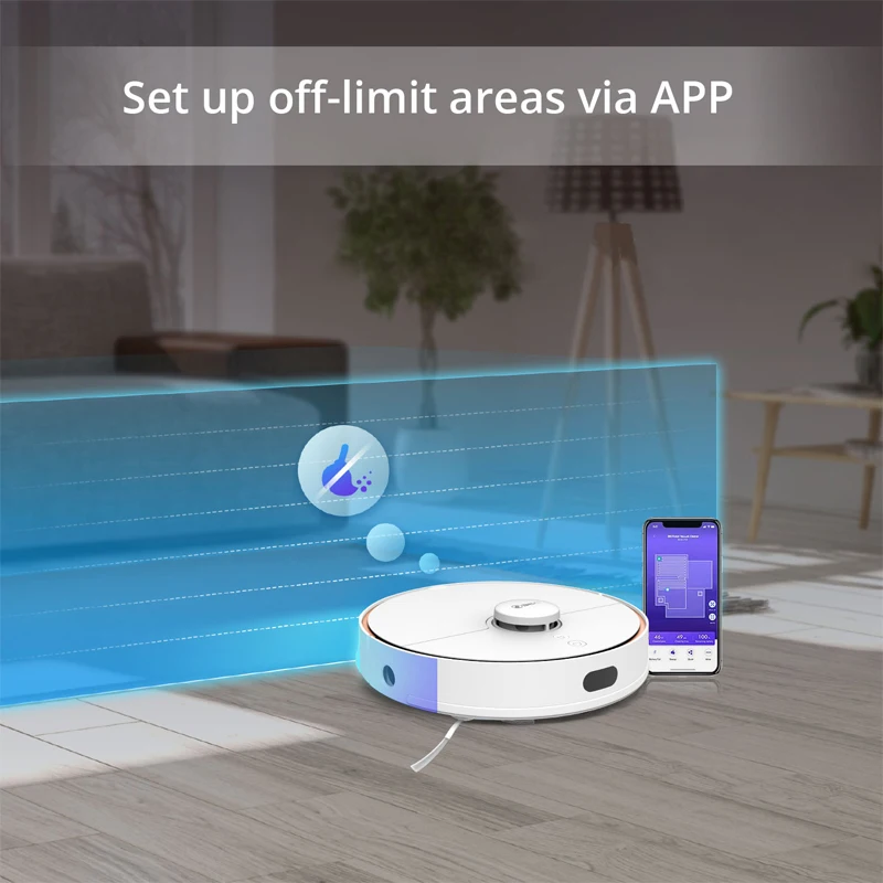 360 Robot Vacuum Cleaner S7 2650Pa Mop Off-limit Area Memory Cleaning Anti-drop Voice Control by Tmall WizardElf Alexa PK Xiaomi | Бытовая