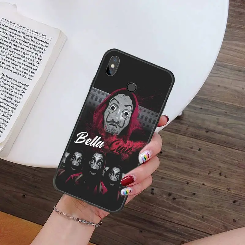 

Money Heist House Paper La Casa de papel Phone Case For Xiaomi Redmi 7 9t 9se k20 mi8 max3 lite 9 note 8 9s 10 pro Silicone