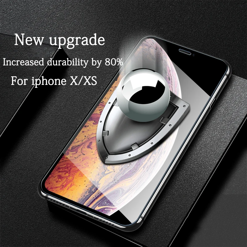 2 шт./партия 9H закаленное стекло для iphone X XS XR XS MAX защита экрана полное покрытие стекло для iphone xs max xr xs x защитная пленка