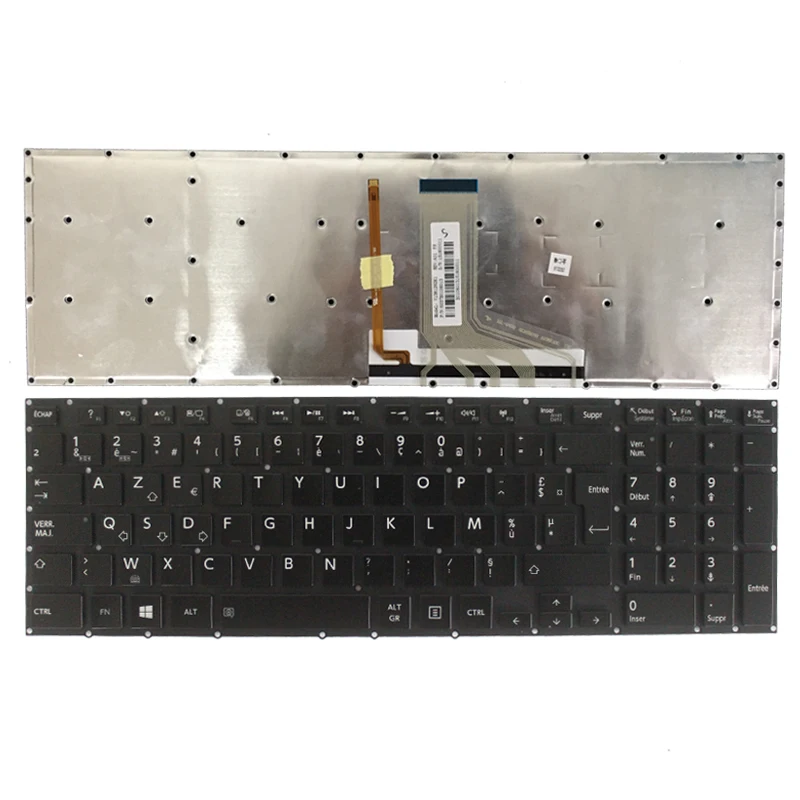 

Новая Французская клавиатура для ноутбука Toshiba Satellite P55 p50 P50-A P50t без рамки FR с подсветкой