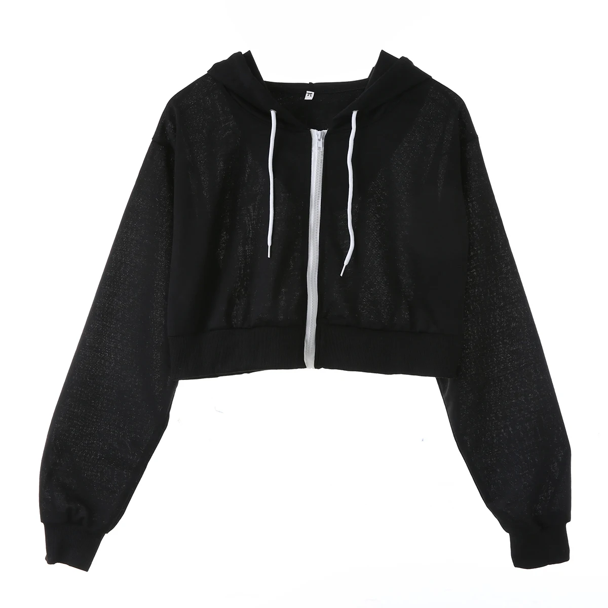 Женская свободная толстовка с капюшоном Повседневная тонкая Толстовка длинным