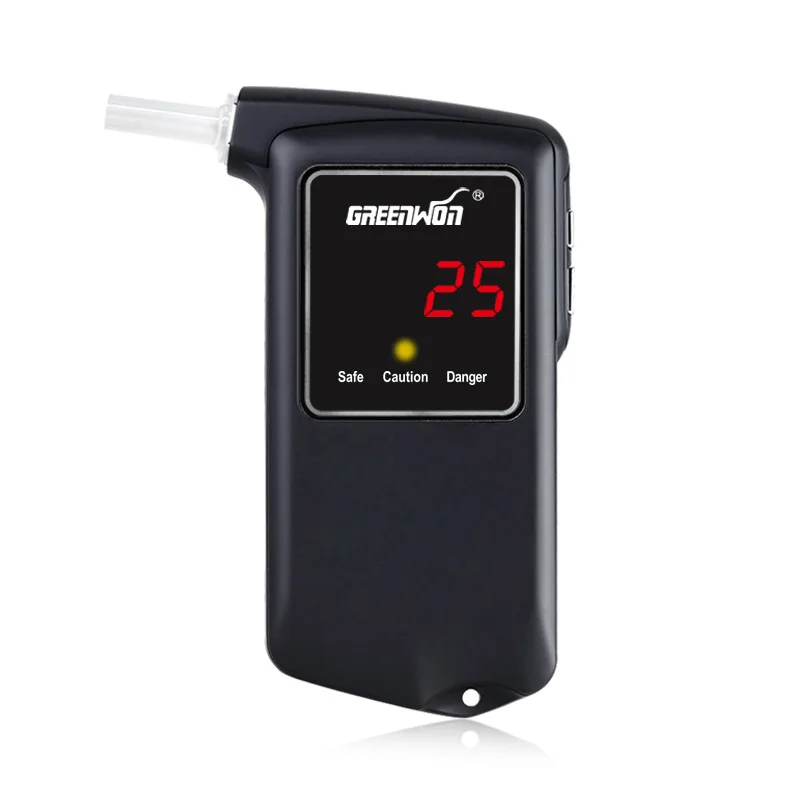 Цифровой алкотестер GREENWON HUALIXIN с датчиком топливных клеток/цифровой