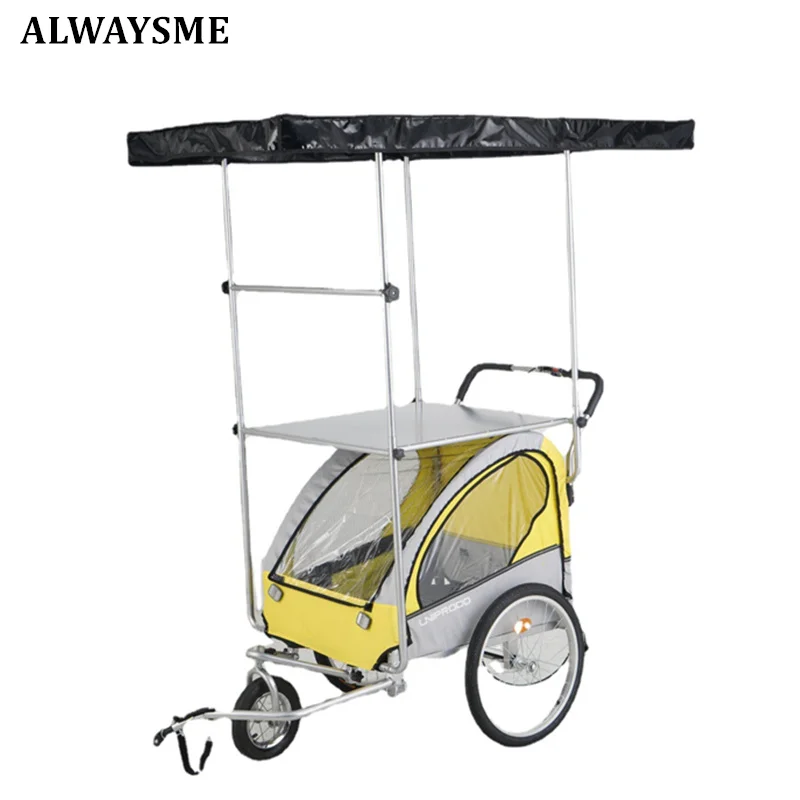 Велосипедный трейлер ALWAYSME живая тележка Треккинговая | Мать и ребенок