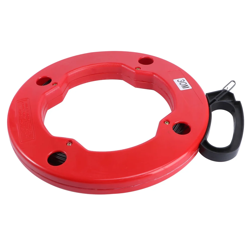 

Portable Fish Tape Electrician Wire Puller Durable Through Wall Wire Threader