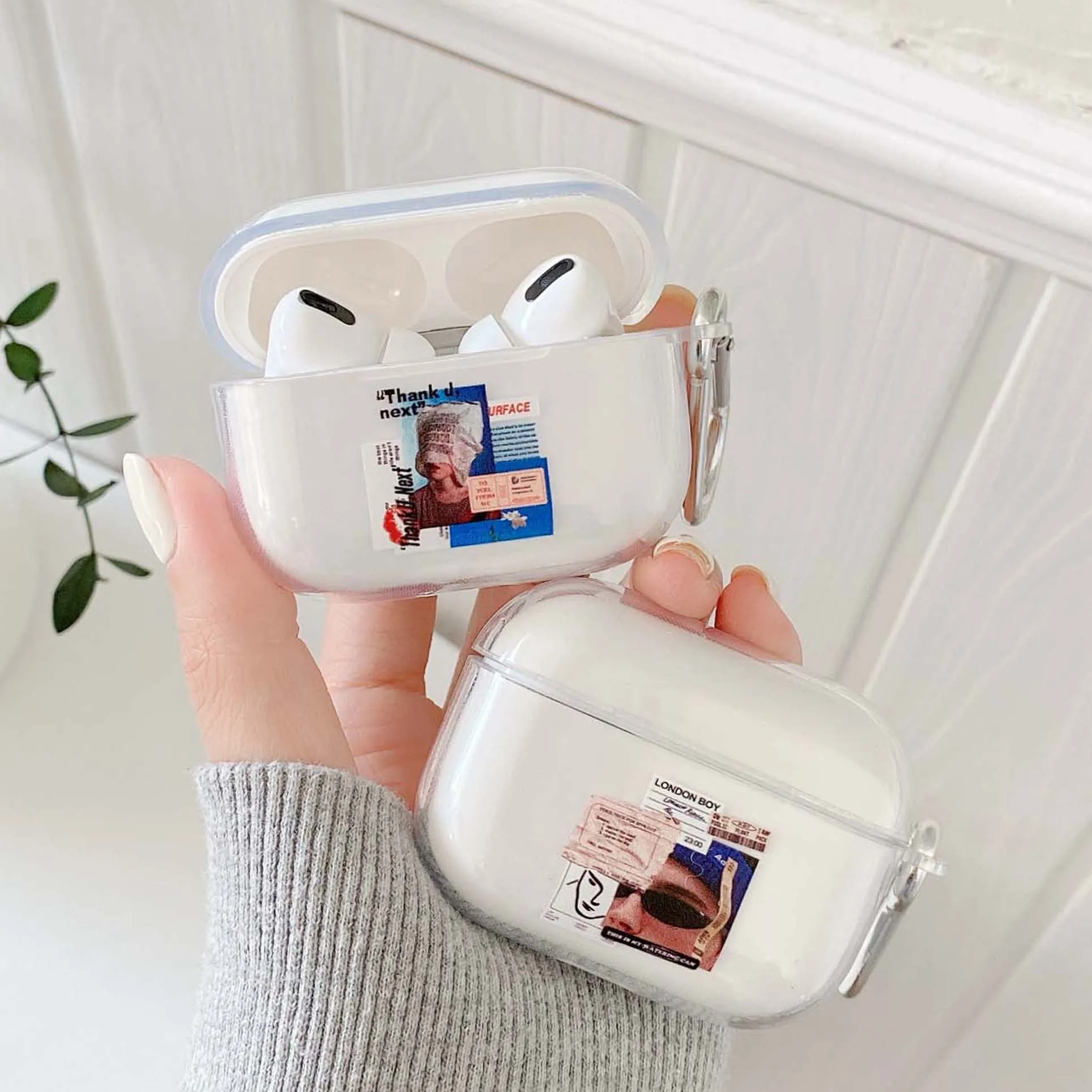 

Fashion label boy and girl soft silicone headphone case for apple airpod 3 pro cases for airpods 2/1 earphone shell conque capa