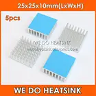 Радиатор для чипсета South  North Bridge 25x25x10 мм, 5 шт.