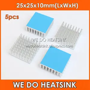 Радиатор для чипсета South  North Bridge 25x25x10 мм, 5 шт.