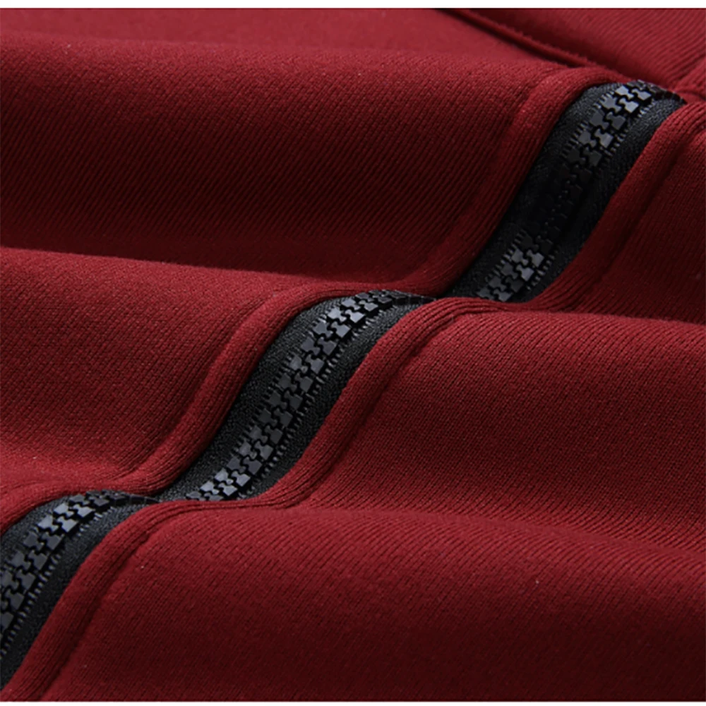 

Nice Pop Style Hoodie Zipper Mid-long Pocket Coat Autumn Winter Casual Women's Sports Shirt