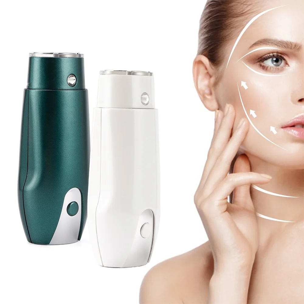 

Ultrasonic Facial Lifting Face Skin Care Massager Ultrasound Mini Hifu EMS Galvanic Anti Wrinkle Tightening Skin Rejuvenation