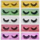 Ресницы норковые оптом 3050100 пар, 3d норковые ресницы, натуральные норковые ресницы в упаковке, накладные ресницы для макияжа навалом