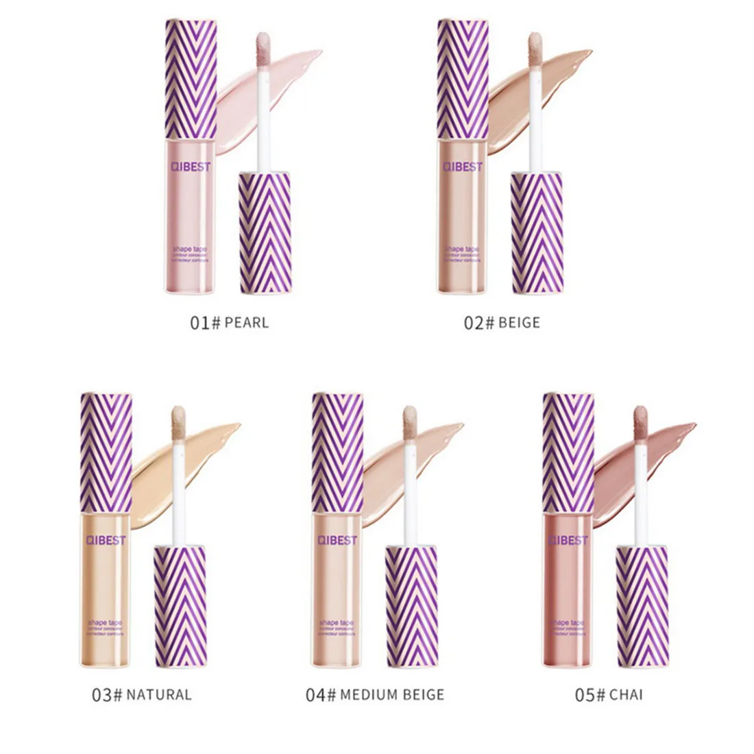 QIBEST консилер водонепроницаемый макияж полное покрытие жидкий стойкий контур