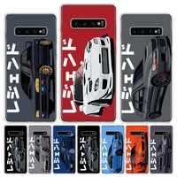 jdm tokyo drift sports car phone case for galaxy a71 a51 5g a41 a31 a21s a11 a70 a50 a40 a30 a20e a10 a01 samsung a9 a8 a7 a6 pl