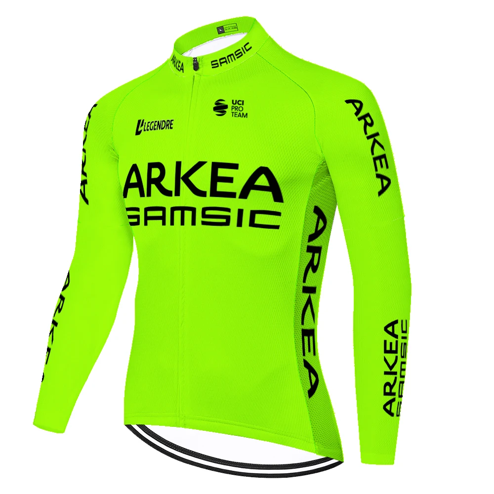 2020 профессиональная команда ARKEA SAMSIC Велоспорт Джерси лето и осень без флиса