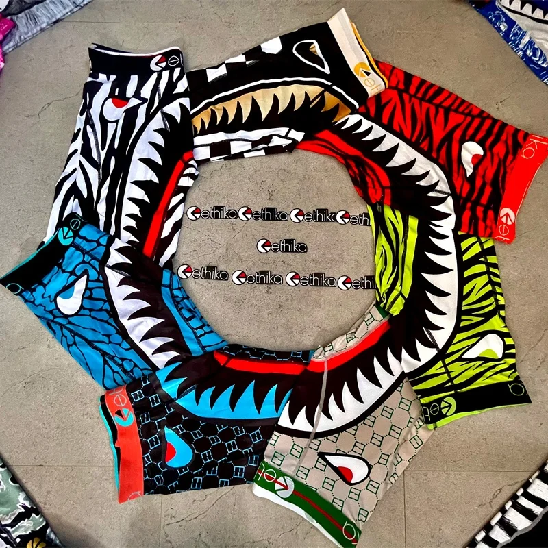 

Ethika 2021 Hot Colorful Ethika Underpants Breathable Male Short Pants Spandex Animal Cartoon Boxers Mens Underwear Ethika