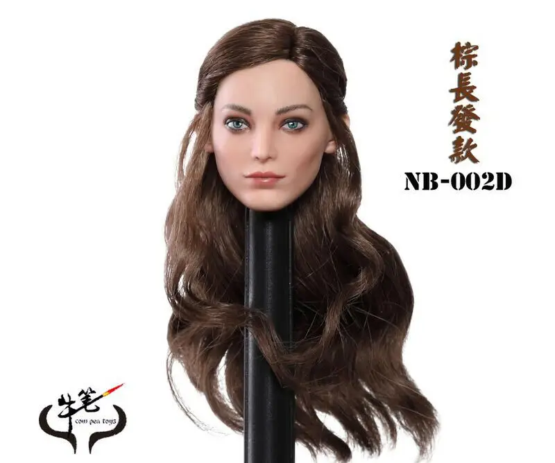 

Collection COWPEN Toys NB-002D Polaris Emma Female Figure Brown Long Hair 1/6th Head Sculpt for Action Figure Toys