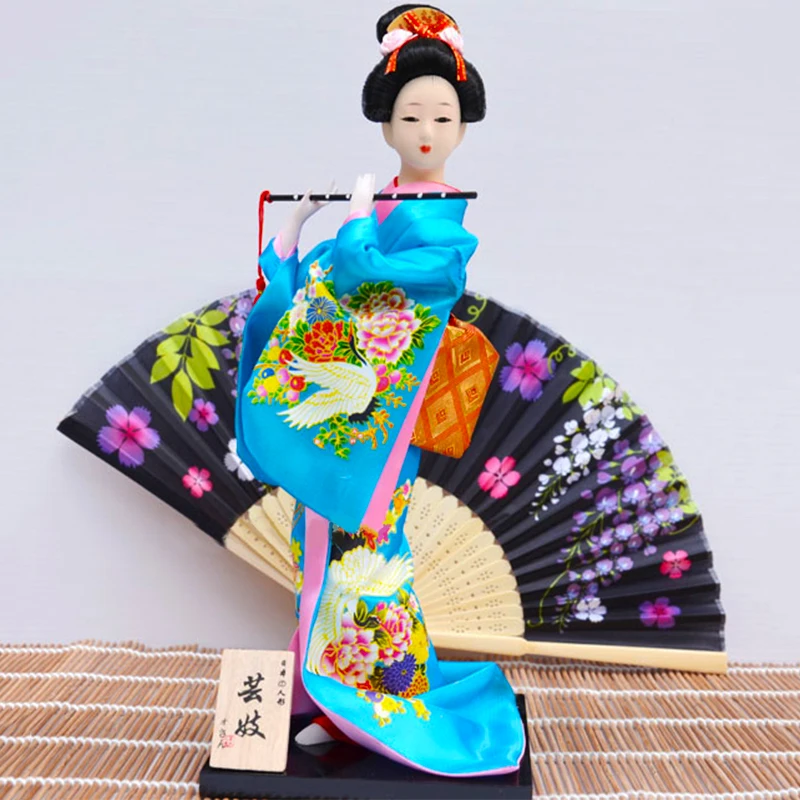 30 см милое японское кимоно кукла гейша новый дом украшение для офиса подарок на