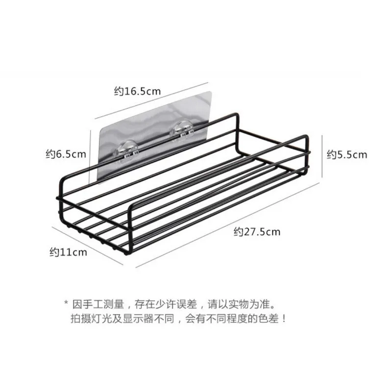 Полка для ванной из кованого железа полка мытья настенная кухонная корзина