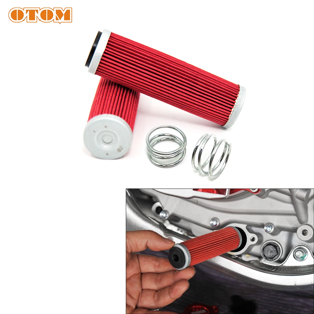 OTOM 2/4 шт. мотоциклетный масляный фильтр трансмиссионные топливные фильтры для ZONGSHEN NC250 NC450 RX3 KAYO Motoland ESB Запчасти для двигателя мотоцикла